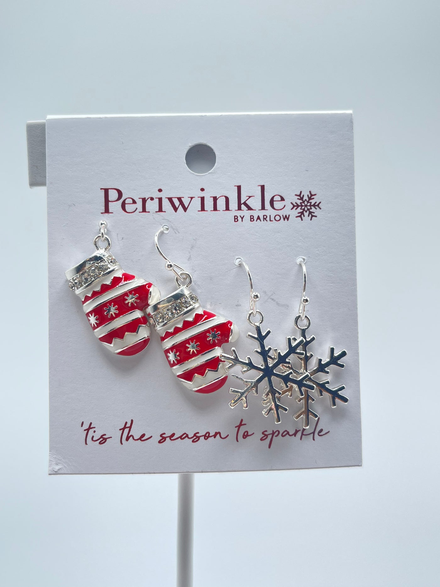 Holiday Collection by Periwinkle - Snowflakes With Mittens Duo