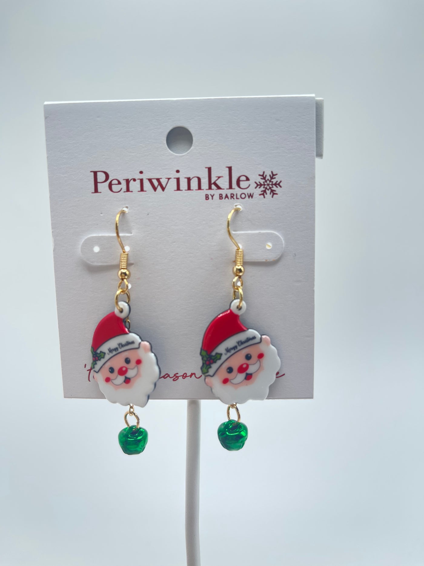 Holiday Collection by Periwinkle - Santa With Jingle Bells