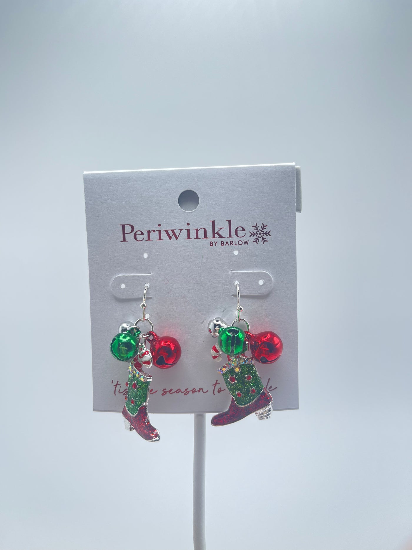 Holiday Collection by Periwinkle - Cowboy Boot Jingle Bells