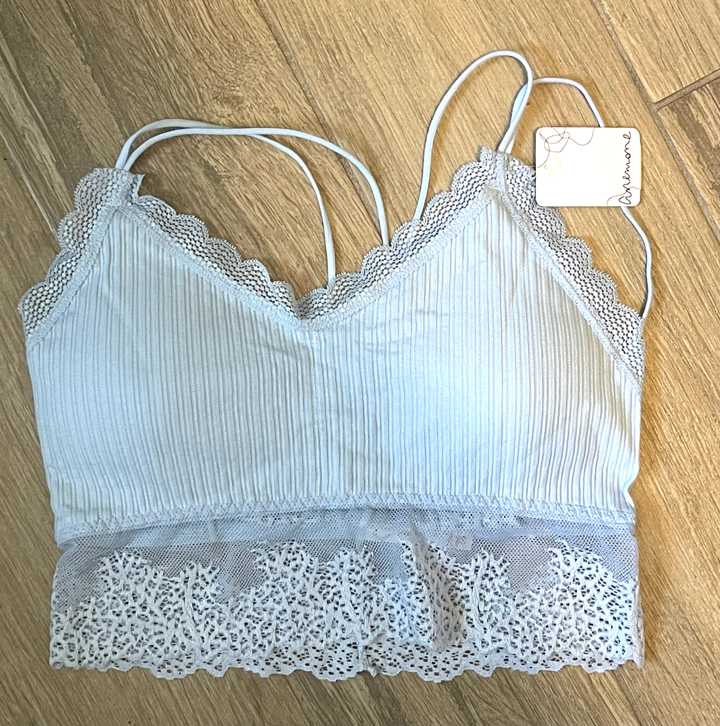 Sweetheart Bralette in Clear Sky