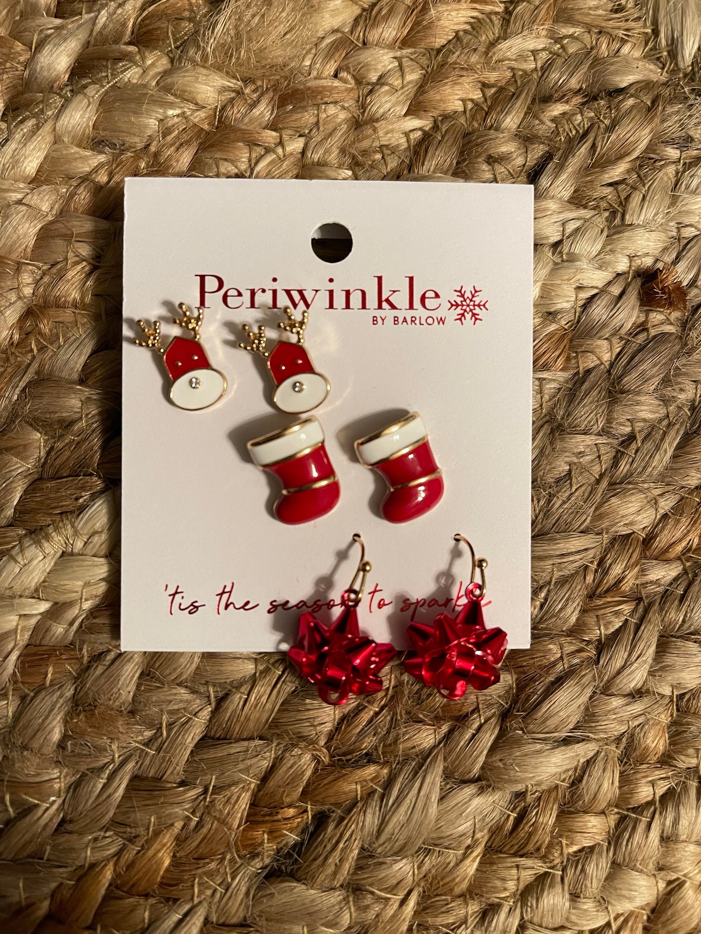 Holiday Collection by Periwinkle - Christmas Trio With Bows