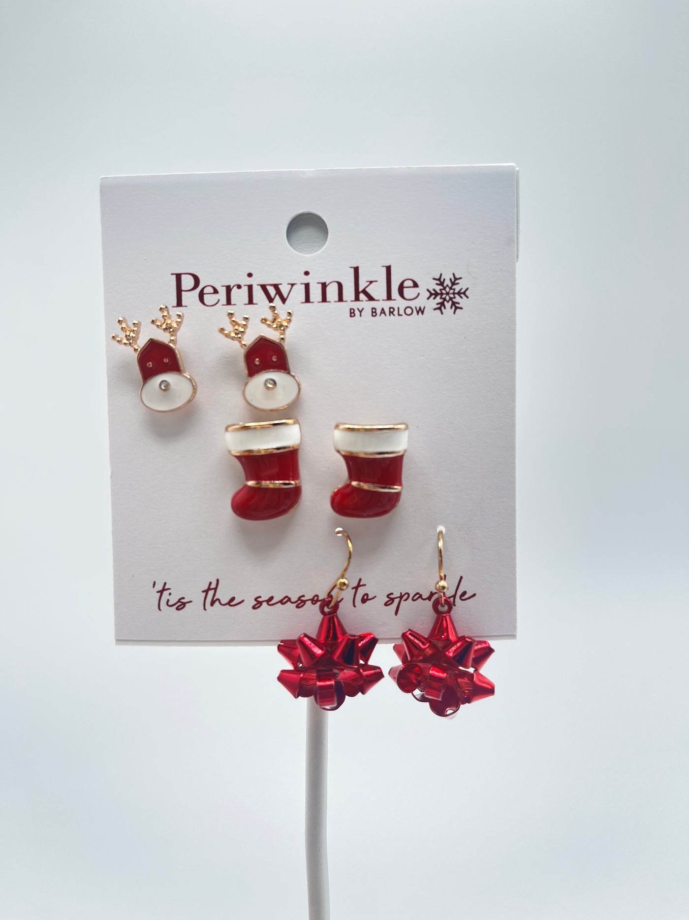 Holiday Collection by Periwinkle - Christmas Trio With Bows